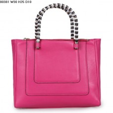 Нова кожена чанта Bvlgari Serpenti Ferrari Fuschia 80381