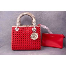 Реплика Dior Lady Default чанта през рамо от змийска кожа