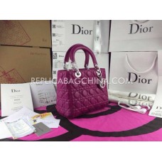 Висококачествена реплика на Dior Lady кожена чанта по подразбиране
