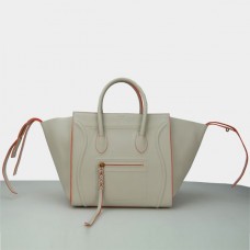 Чанти от телешка кожа Celine Ice White Чанти от телешка кожа Celine Ice White