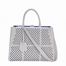 Чанта Fendi 2Jours Ferrari от естествена кожа с болт Чанта Fendi 2Jours Ferrari от естествена кожа с болт