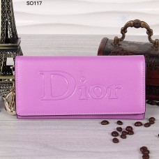 Портфейл с лилав капак Christian Dior 117