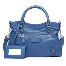 Balenciaga Giant Rose Gold Town Bloo Cobalt