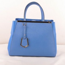 Чанта Fendi 2jours с кръстосани вени/кожа Ferrari среден размер Чанта Fendi 2jours с кръстосани вени/кожа Ferrari среден размер