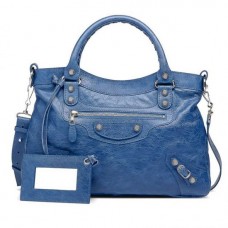 Balenciaga Giant Silver Town Blue Cobalt