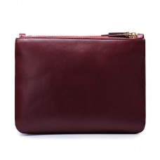 Голяма чанта Celine Trio Crossbody от бордо телешка кожа Голяма чанта Celine Trio Crossbody от бордо телешка кожа