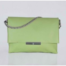 Чанта през рамо Celine Blade Flap Original Leather в светло зелено 3078A