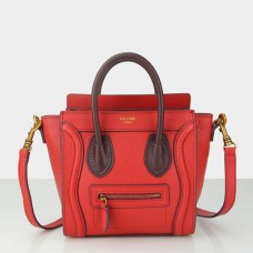 Малка чанта за багаж Celine за червено вино 20 см