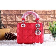 Реплика Dior Lady Default Lambskin Red