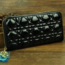 Дълъг кожен портфейл Dior Packed Leather 030 черен Дълъг кожен портфейл Dior Packed Leather 030 черен