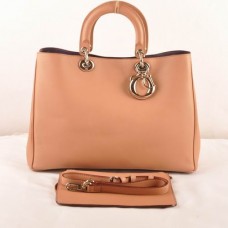 Чанта Dior Diorissimo Jumbo от камила, оригинална кожа (златни обкови) 602