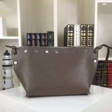 Чанта Celine Sailor Medium от телешка кожа в цвят каки