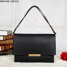 Чанта през рамо Celine Blade Flap от телешка кожа, черна 5368