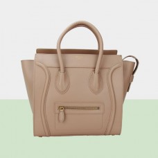 Чанти Celine Large Luggage Tote със скариди в розов цвят