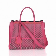 Чанта Fendi 2Jours Peach Ferrari от кожа Clinch Bolt Чанта Fendi 2Jours Peach Ferrari от кожа Clinch Bolt