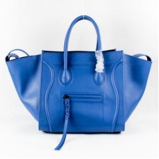Celin Boston Sky Blue кожени чанти
