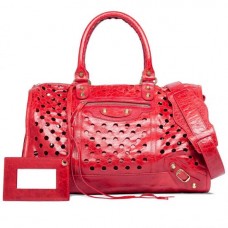 Balenciaga Maxi Twiggy M Червени Точки