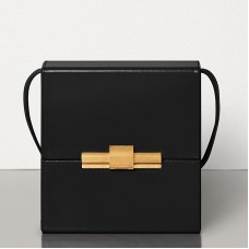 Чанта Bottega Veneta Daisey от черен френски телешки материал Чанта Bottega Veneta Daisey от черен френски телешки материал
