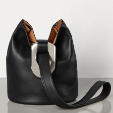 Чанта Bottega Veneta Drop от черна кожа Nappa
