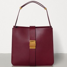Чанта Bottega Veneta Marie от бордо кожа Nappa