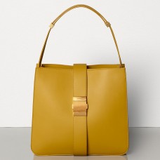 Чанта Bottega Veneta Marie от кожа Nappa с цвят на карамел