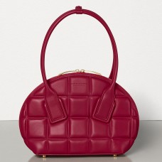 Малка чанта Bottega Veneta BV Swoop в цвят Amaranto Paper Calf