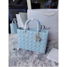 Дизайнерска дамска чанта Dior от агнешка кожа