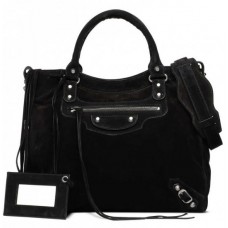 Balenciaga Baby Daim Velo Anthracite/Argente Balenciaga Baby Daim Velo Anthracite/Argente