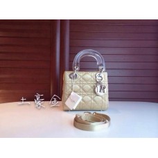 Реплика на Dior Lady Default Totes златна чанта