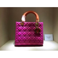 Реплика Dior Lady Totes от агнешка кожа в червено