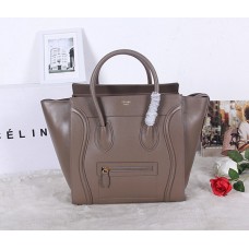 Голяма чанта за багаж Celine в тъмносиво сиво