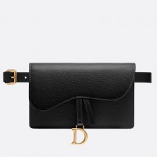 Чанта Dior от черна телешка кожа