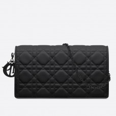 Чанта Dior Lady Dior Ultra Black с верижка