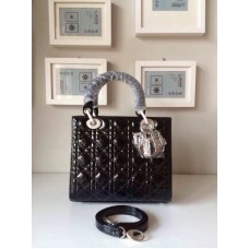 Реплика на луксозен Dior Lady по подразбиране черно