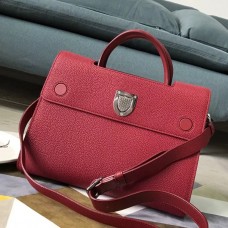 Чанта Dior Diorever от червена телешка кожа