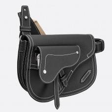Чанта тип „седло“ Dior Black DIOR x KAWS Pouch Чанта тип „седло“ Dior Black DIOR x KAWS Pouch