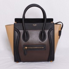 Celine Medium Luggage Tote Black Coffee Jumper