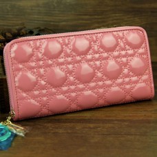 Дълъг кожен портфейл Dior Packed Leather 030 Pink Дълъг кожен портфейл Dior Packed Leather 030 Pink
