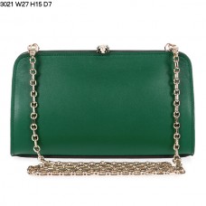 Известна чантичка Bvlgari Serpenti, зелена 3021