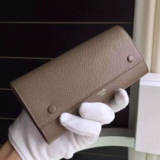 Многофункционален портфейл Celine от кожа Brulee Epsom