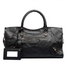 Balenciaga Giant 12 Розово злато Частично работно време Черно Balenciaga Giant 12 Розово злато Частично работно време Черно
