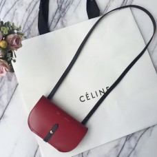 Чанта Celine с червена каишка и каишка Palmelato